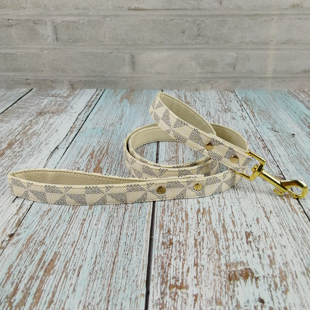 Snake Pattern Leather Harness