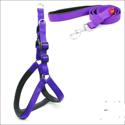 Dog Reflective Harness & Leash