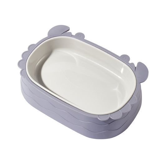 Crab Shape Slow Feeding Bowl 2in1