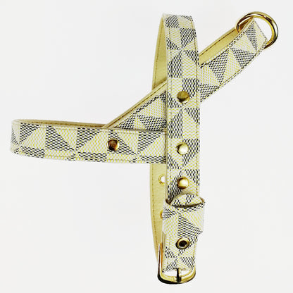 Snake Pattern Leather Harness