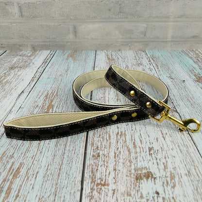 Snake Pattern Leather Harness